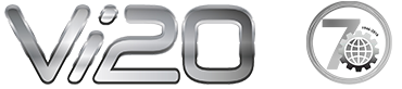 Logo orizzontale di Vi20